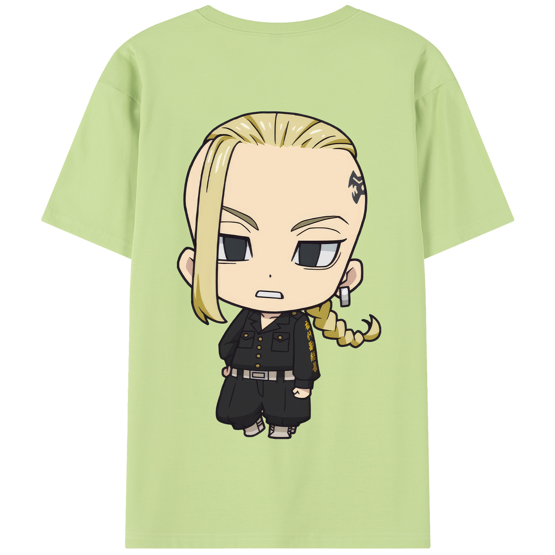 （画像用） 東京リベンジャーズ Tokyo Revengers 綿100％半袖Tシャツ（背面プリント）
